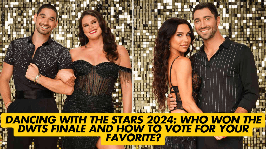 Dancing with the Stars 2024 Who Won the DWTS Finale and How to Vote